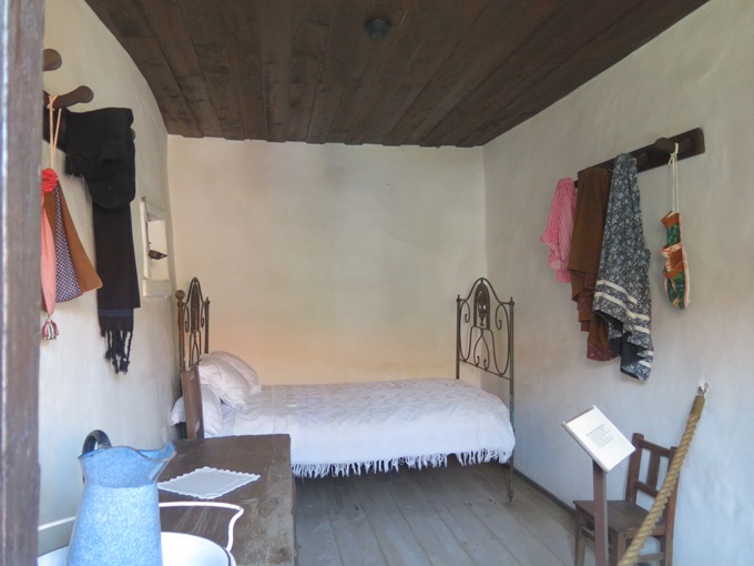 Franciscos Sterbezimmer im Haus seiner Eltern